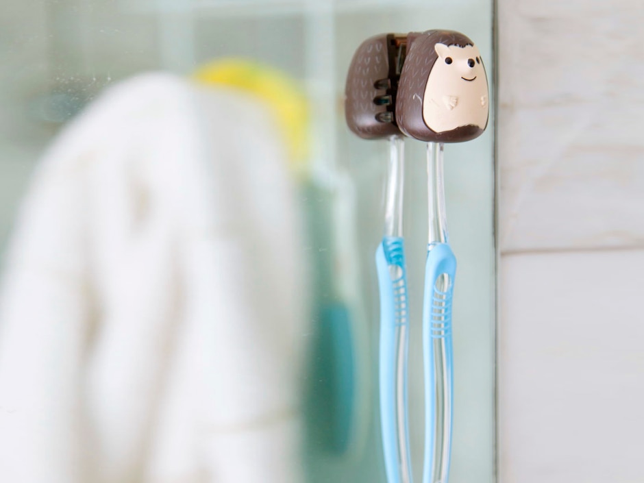 Porta cepillo de dientes 1 compartimento 4