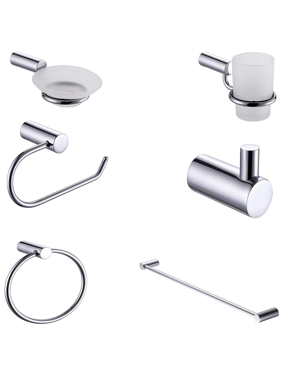 Set baño empotrable Lujo Sunlight 6 piezas
