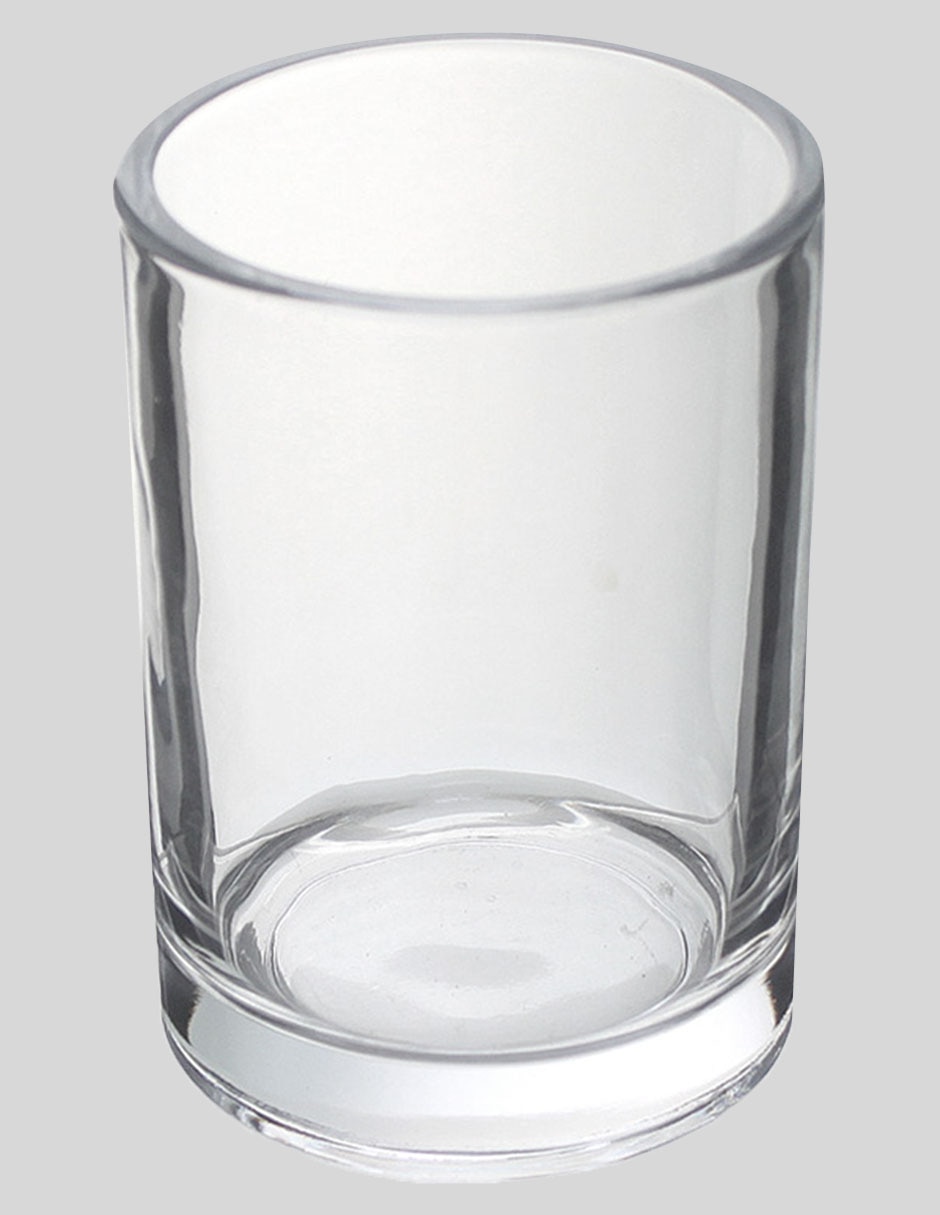 Vaso de baño Andrea de vidrio