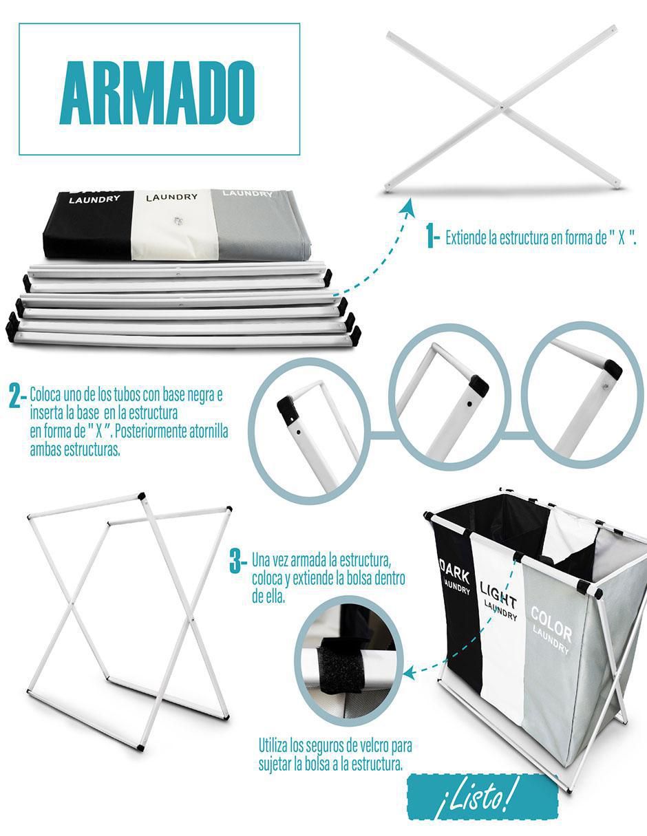 Cesto ropa decorativo Idea Nuova