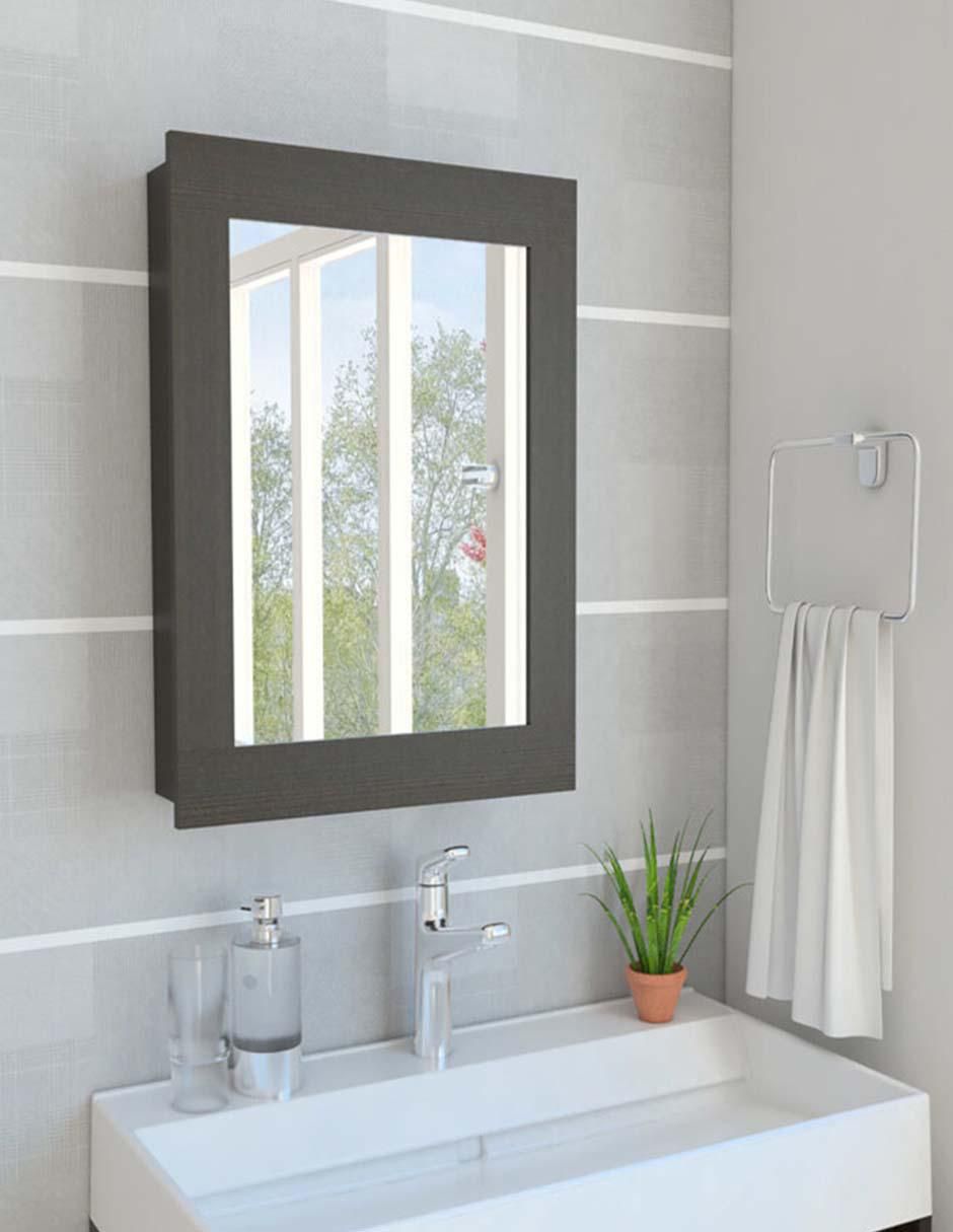 Mueble para baño Luma de melamina armable Mueble para baño Luma de melamina armable