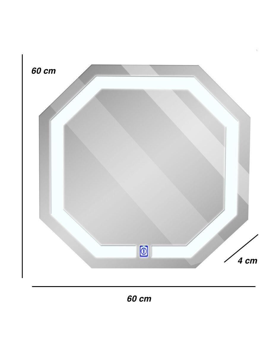Espejo geométrico ard estilo contemporáneo