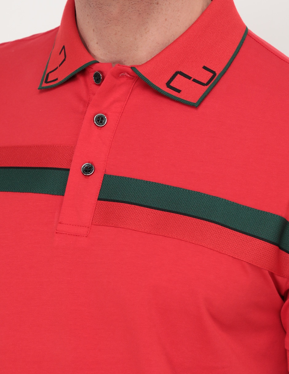 Playera tipo polo Pavini para hombre