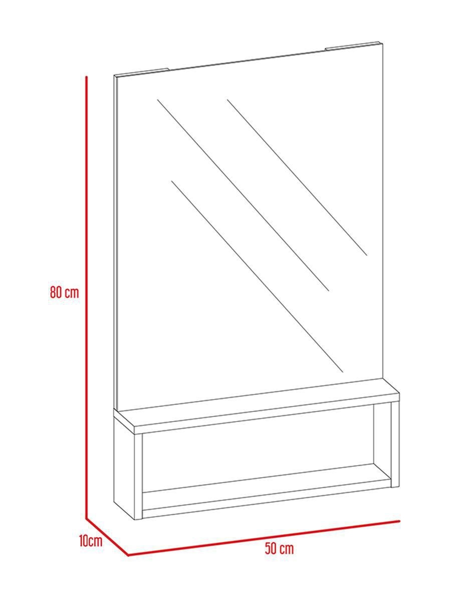 Mueble para baño Bolton de melamina armable 6