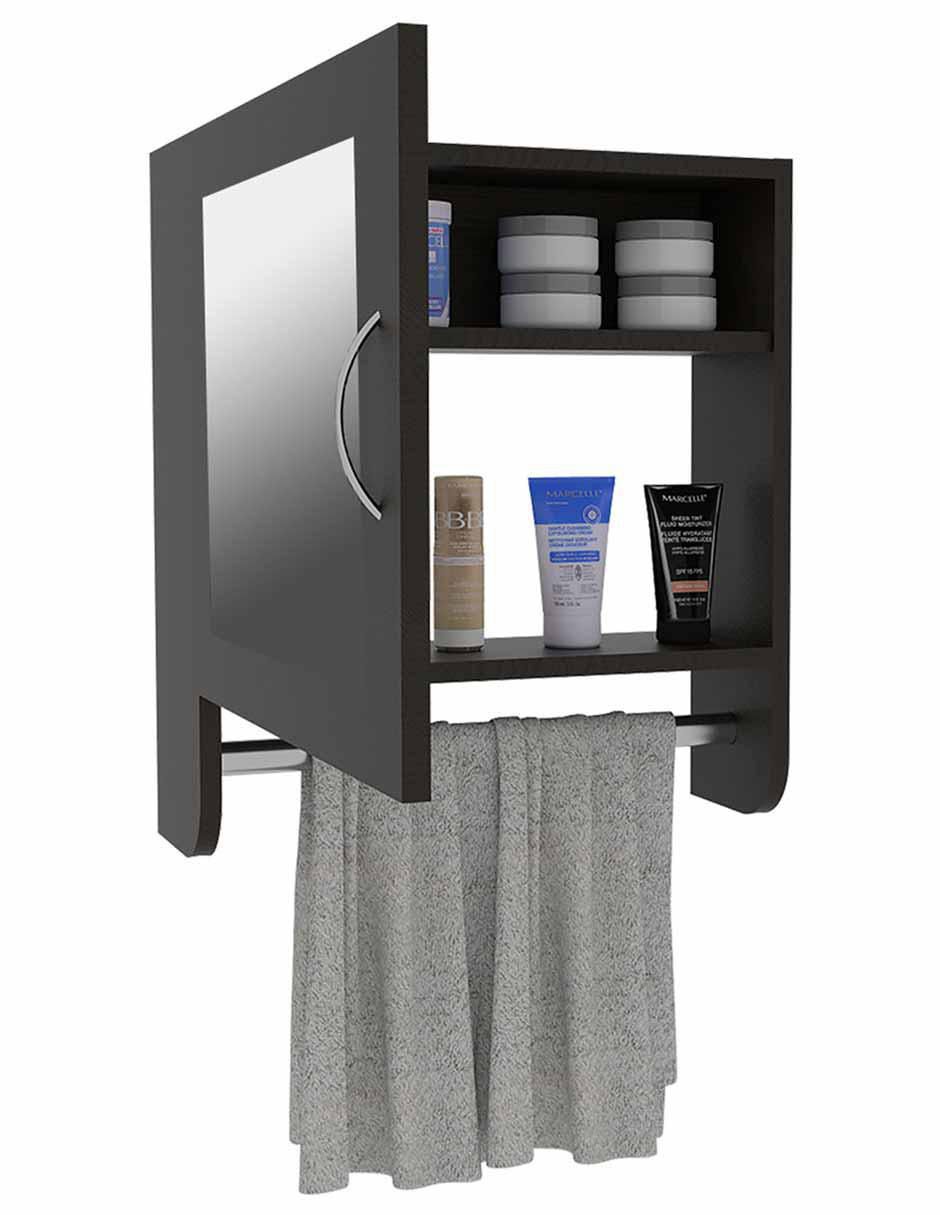 Mueble para baño Excelsior Umbra de melamina armable