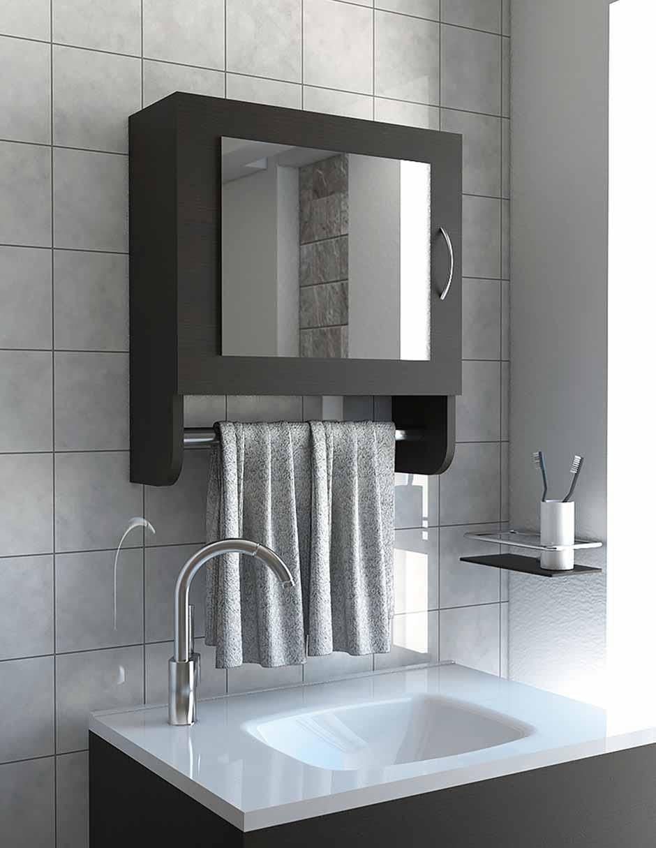 Mueble para baño Umbra de melamina armable Mueble para baño Umbra de melamina armable
