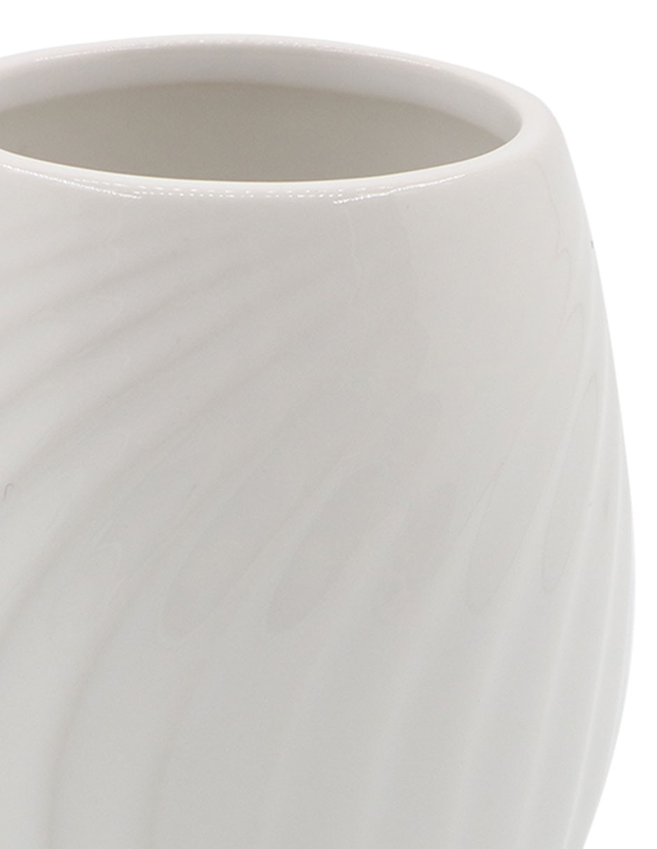 Vaso de baño Flora Nórdico de cerámica