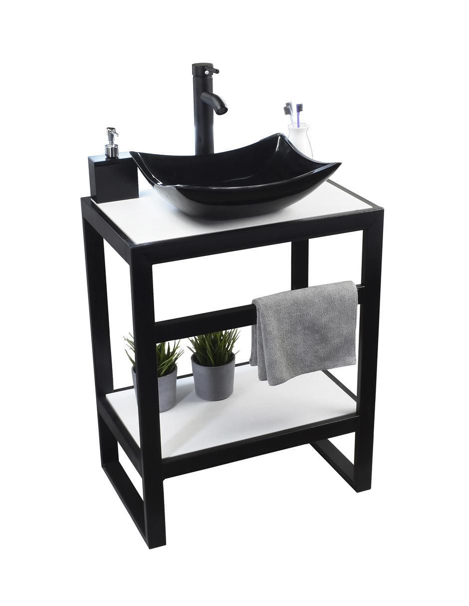 Mueble para baño de melamina armable