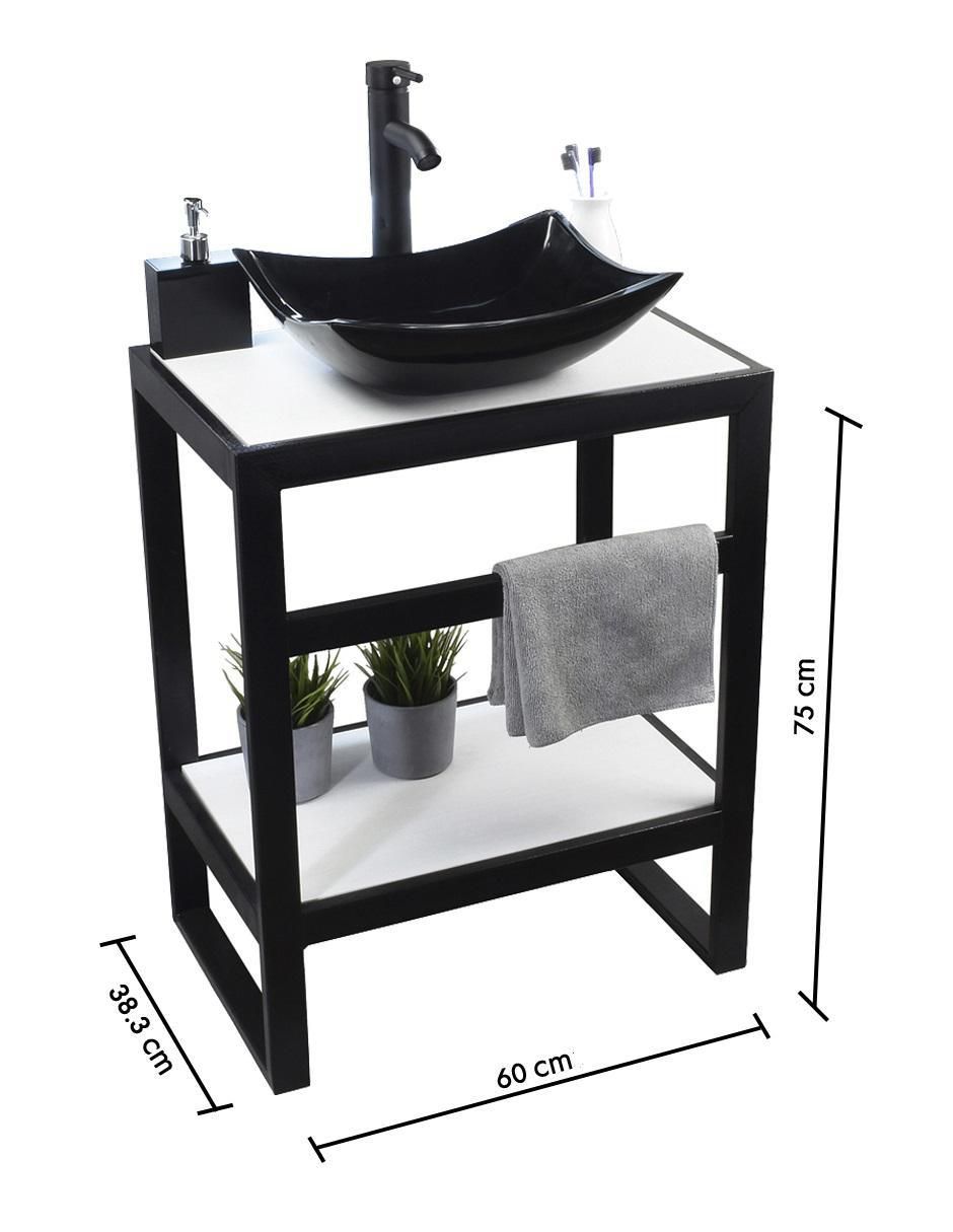 Mueble para baño Esatto de melamina armable