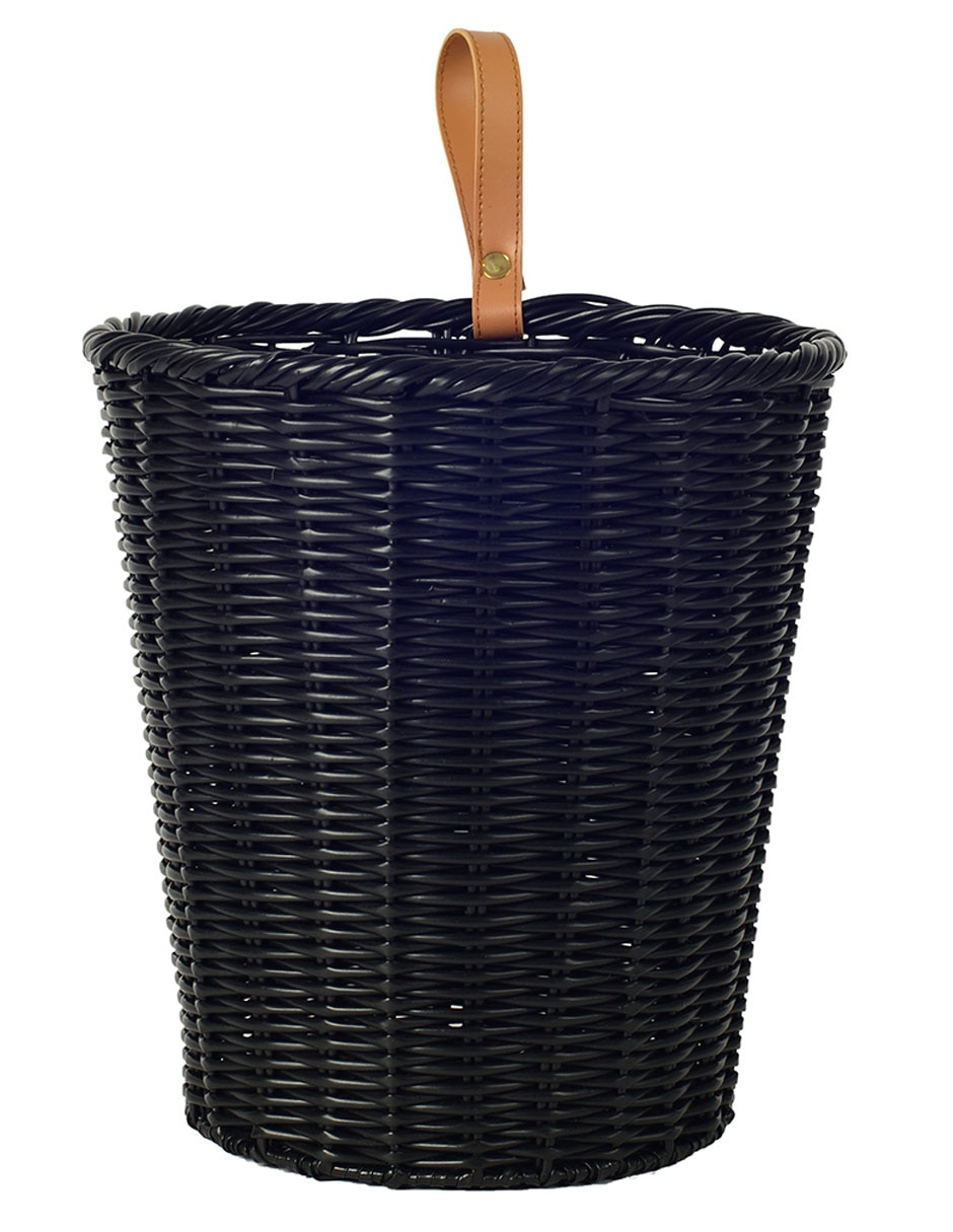 BOTE DE BASURA ALYSSA, 8 L, NEGRO HAUS