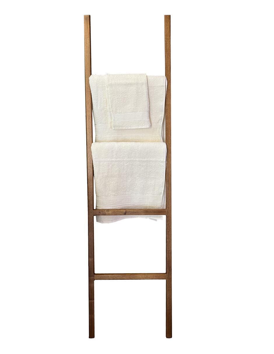 Toallero de baño de madera 2