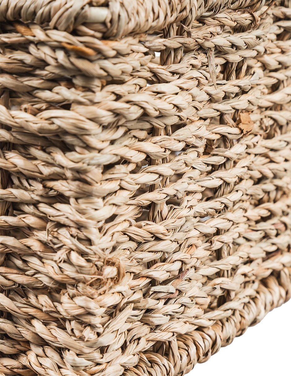 Cesto multiusos Seagrass de fibras naturales 2