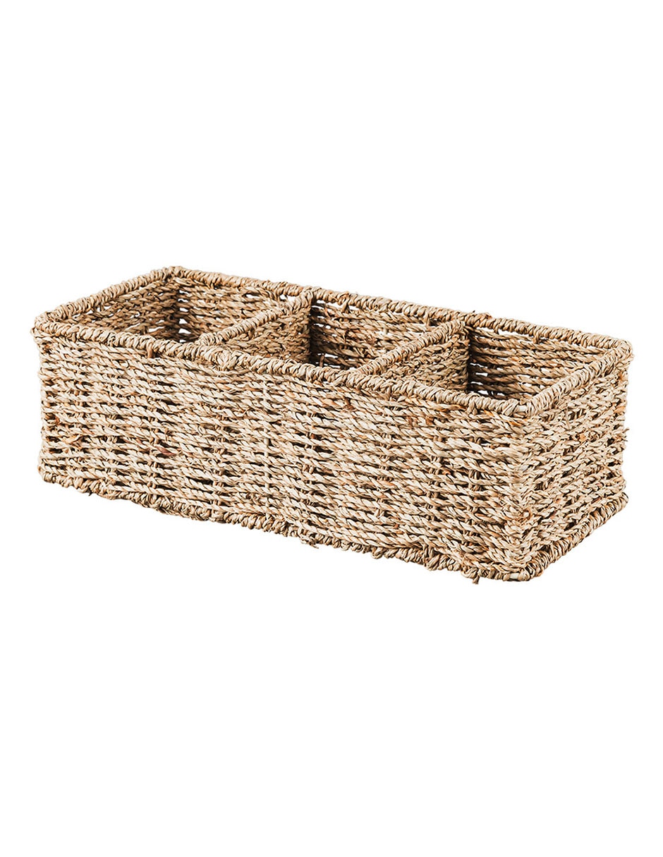 Cesto multiusos Seagrass de fibras naturales 3