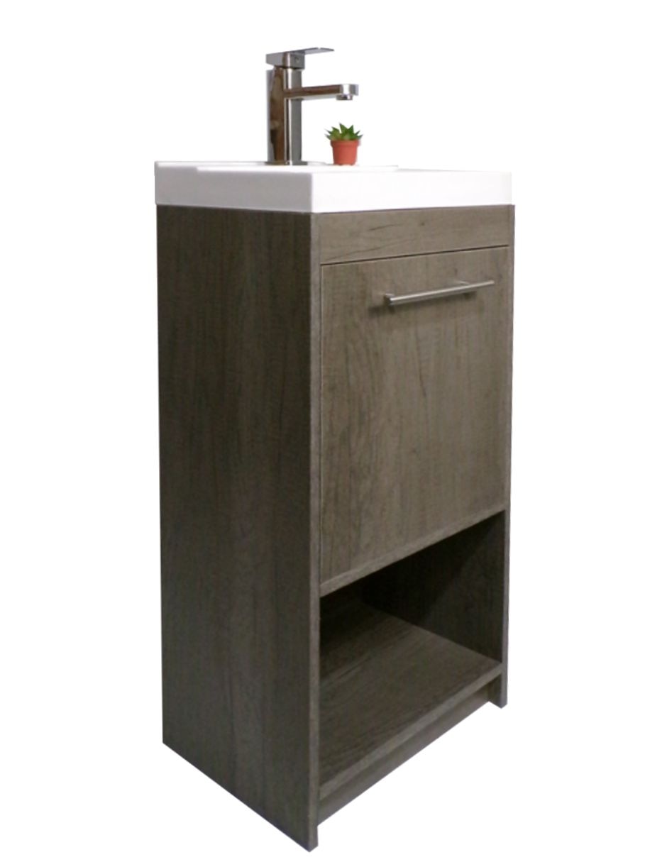 Mueble para baño Decomobil Gabinete 09 de MDF armable