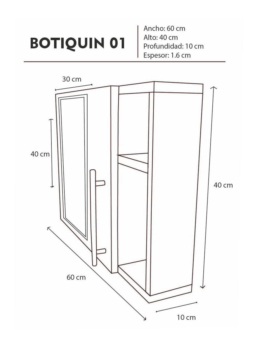 Mueble para baño de MDF 6