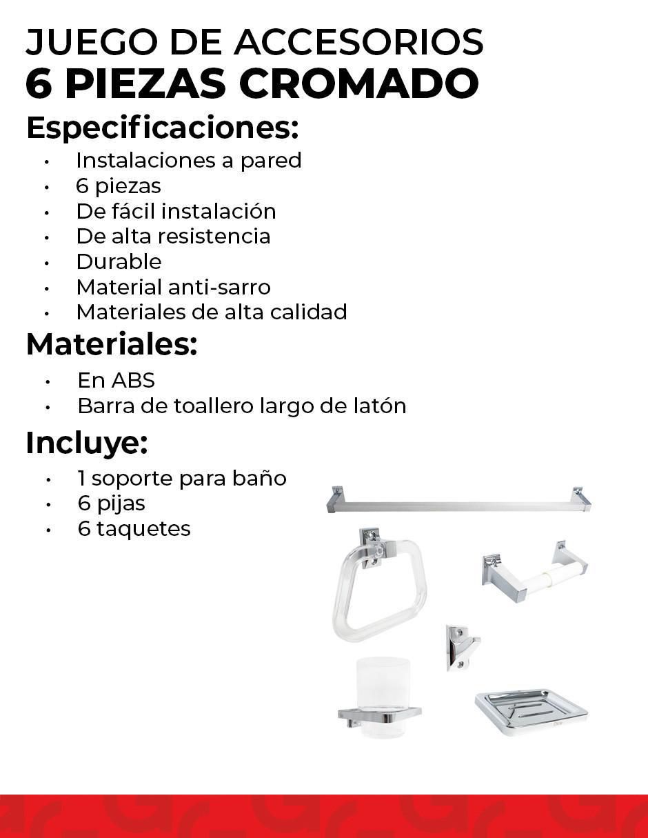 Set accesorios 6 piezas 5
