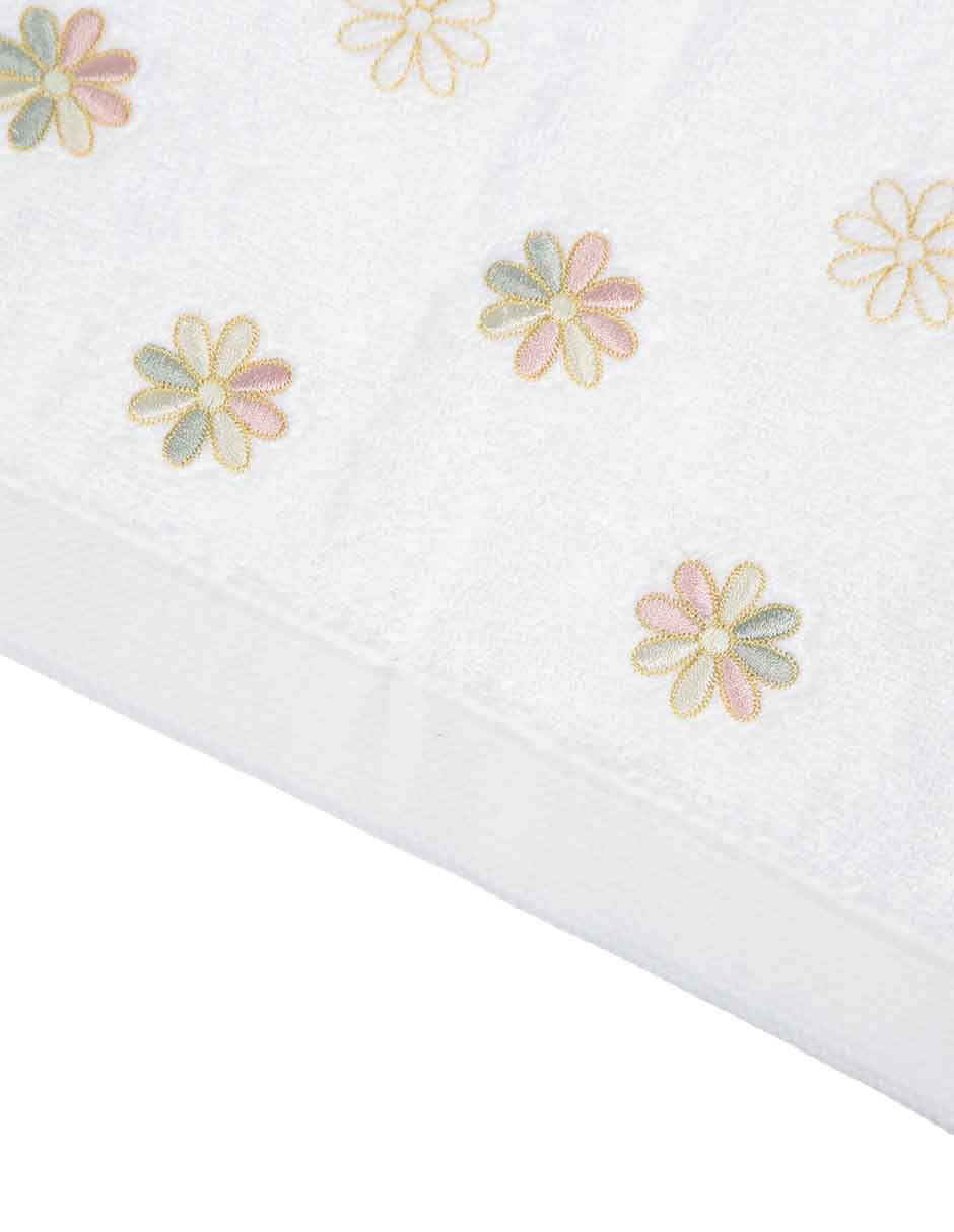Toalla de baño Raya Flores de algodón 3
