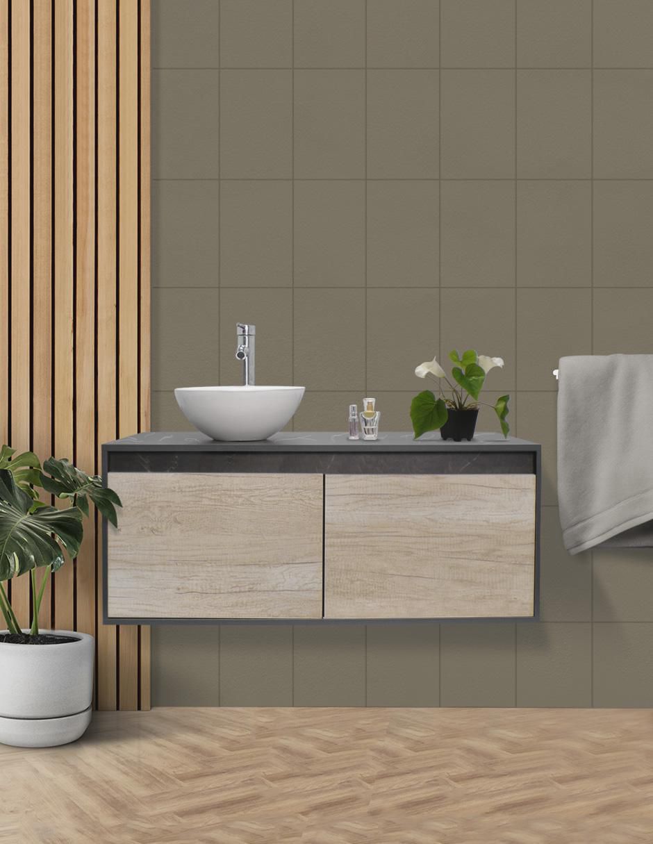 Mueble para baño Provenzal de MDF armable 2