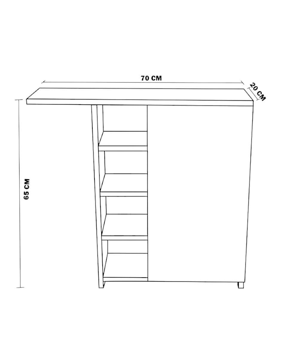 Mueble para baño Hogare Bathroom Style de melamina armable