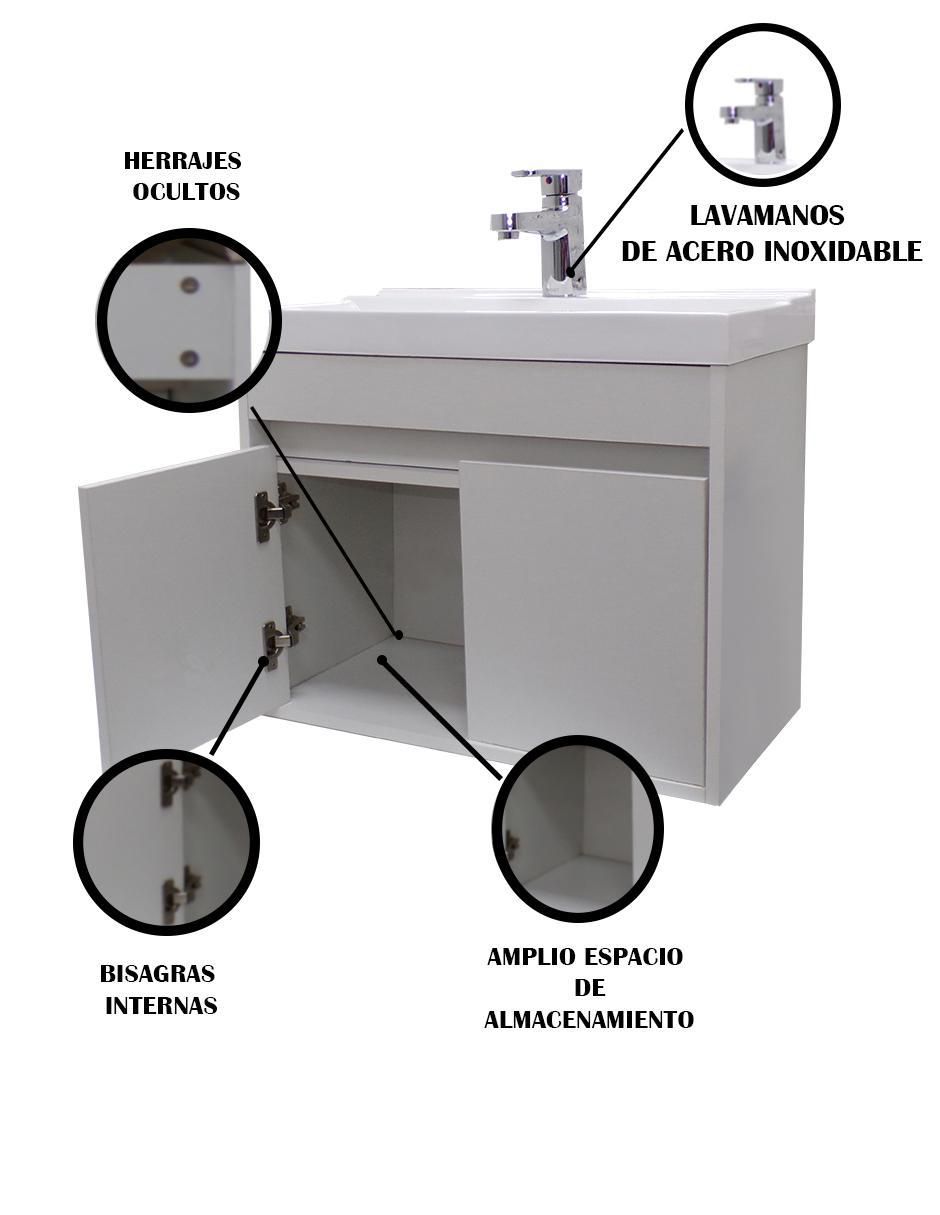 Mueble para baño Lia de MDF armable 5