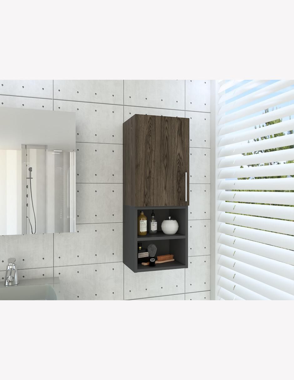 Mueble para baño Madrid de melamina armable 6