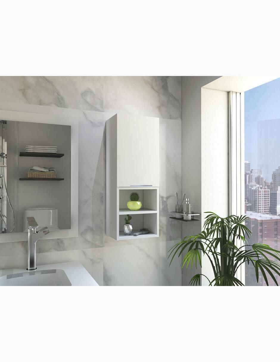 Mueble para baño Excelsior Jules de melamina armable