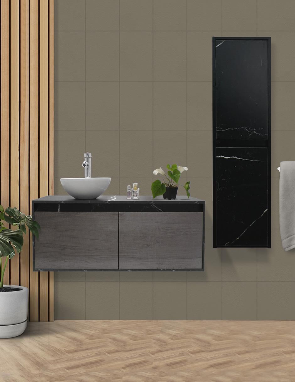 Mueble para baño Decomobil Set esbly de MDF armable