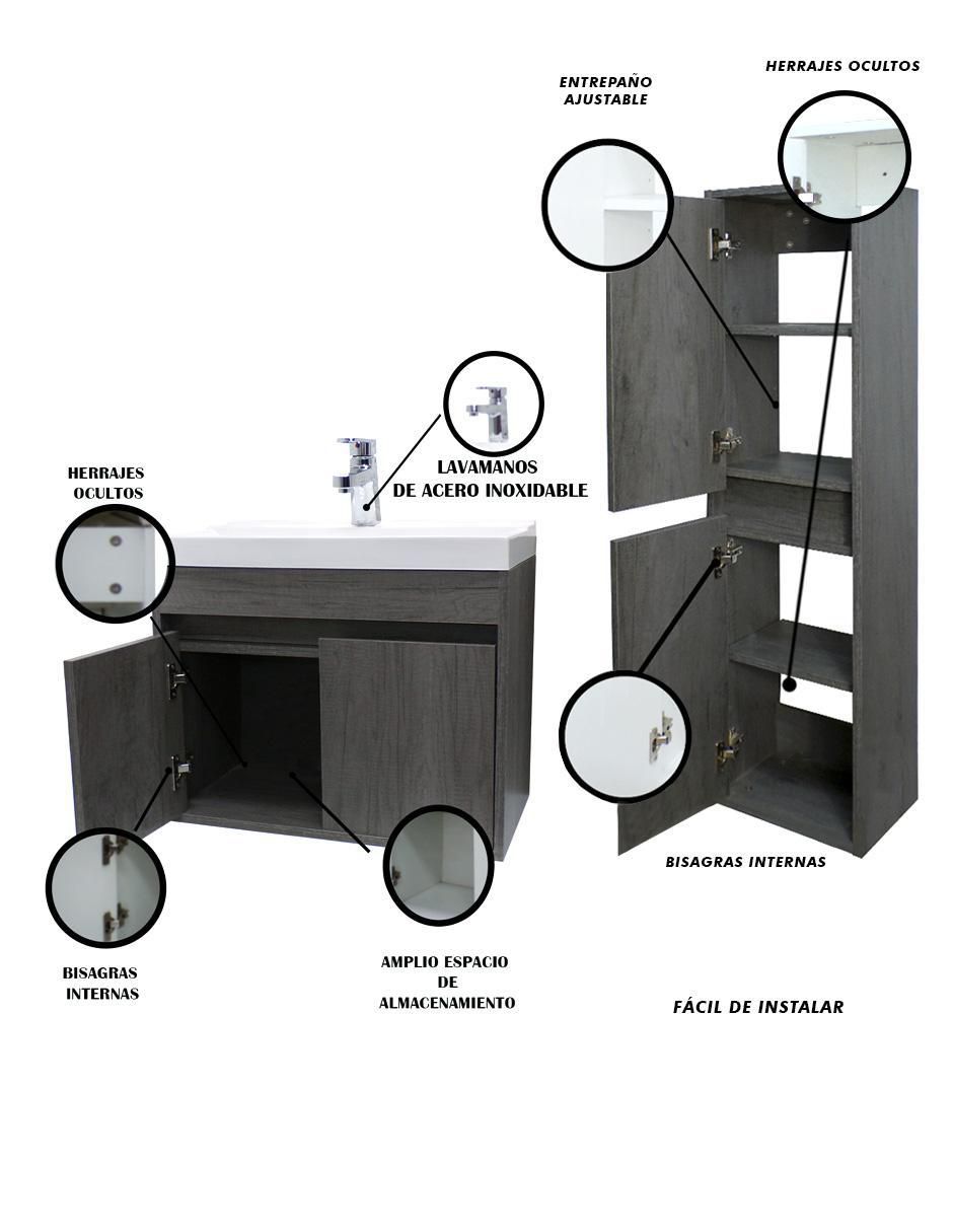 Mueble para baño armable Lorette MDF 4