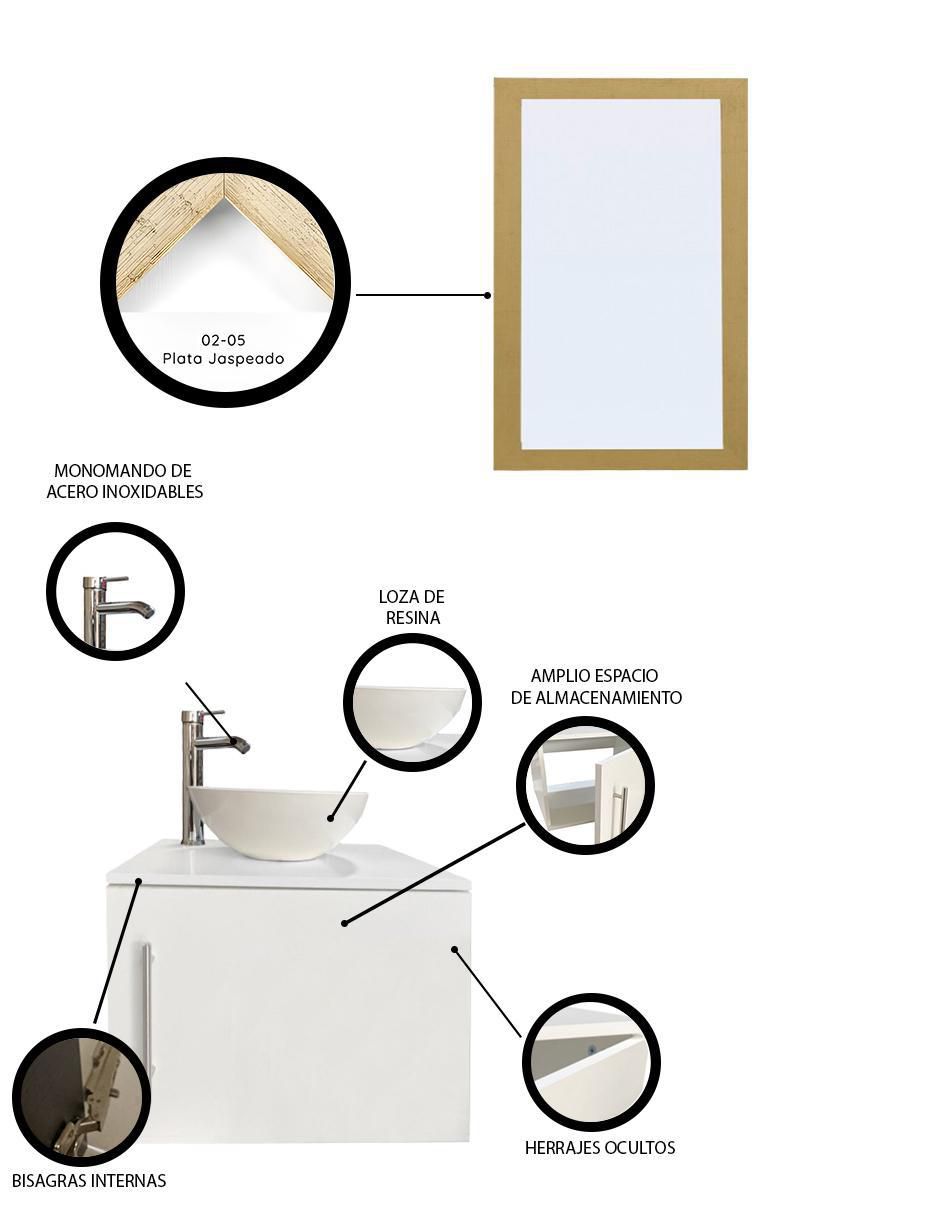 Mueble para baño Zurich de MDF armable 4