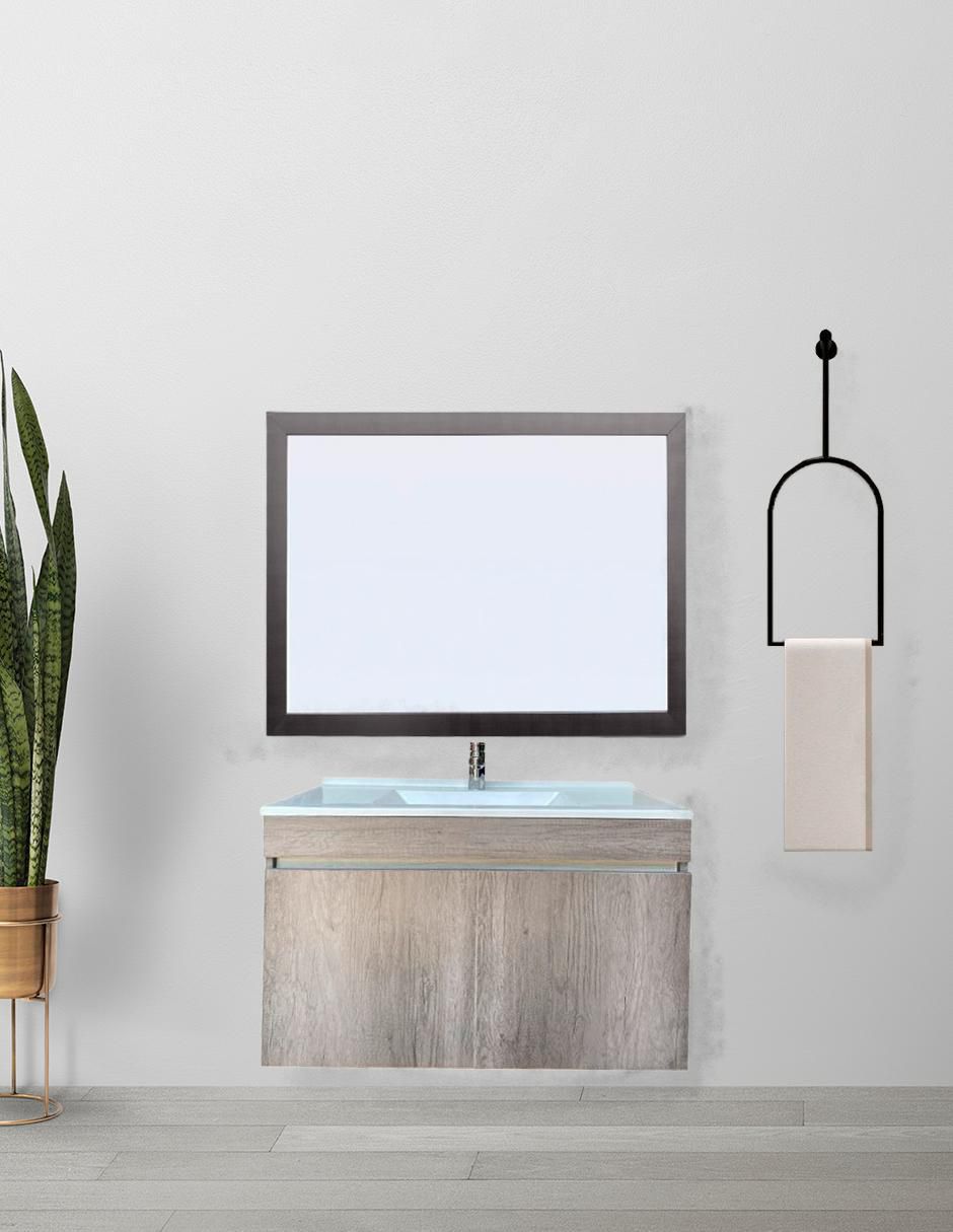 Mueble para baño Decomobil Lucerna de MDF armable