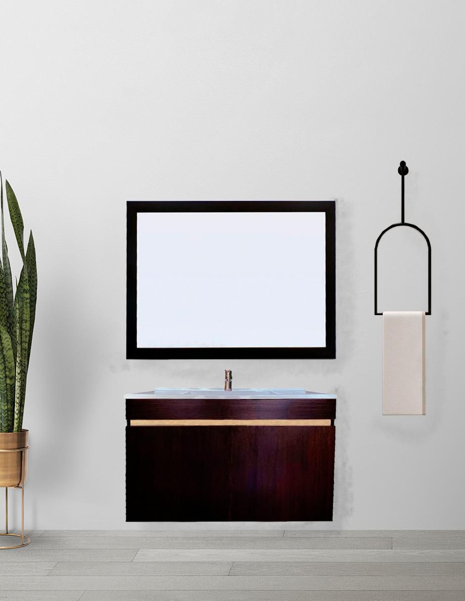 Mueble para baño Lucerna de MDF armable 3