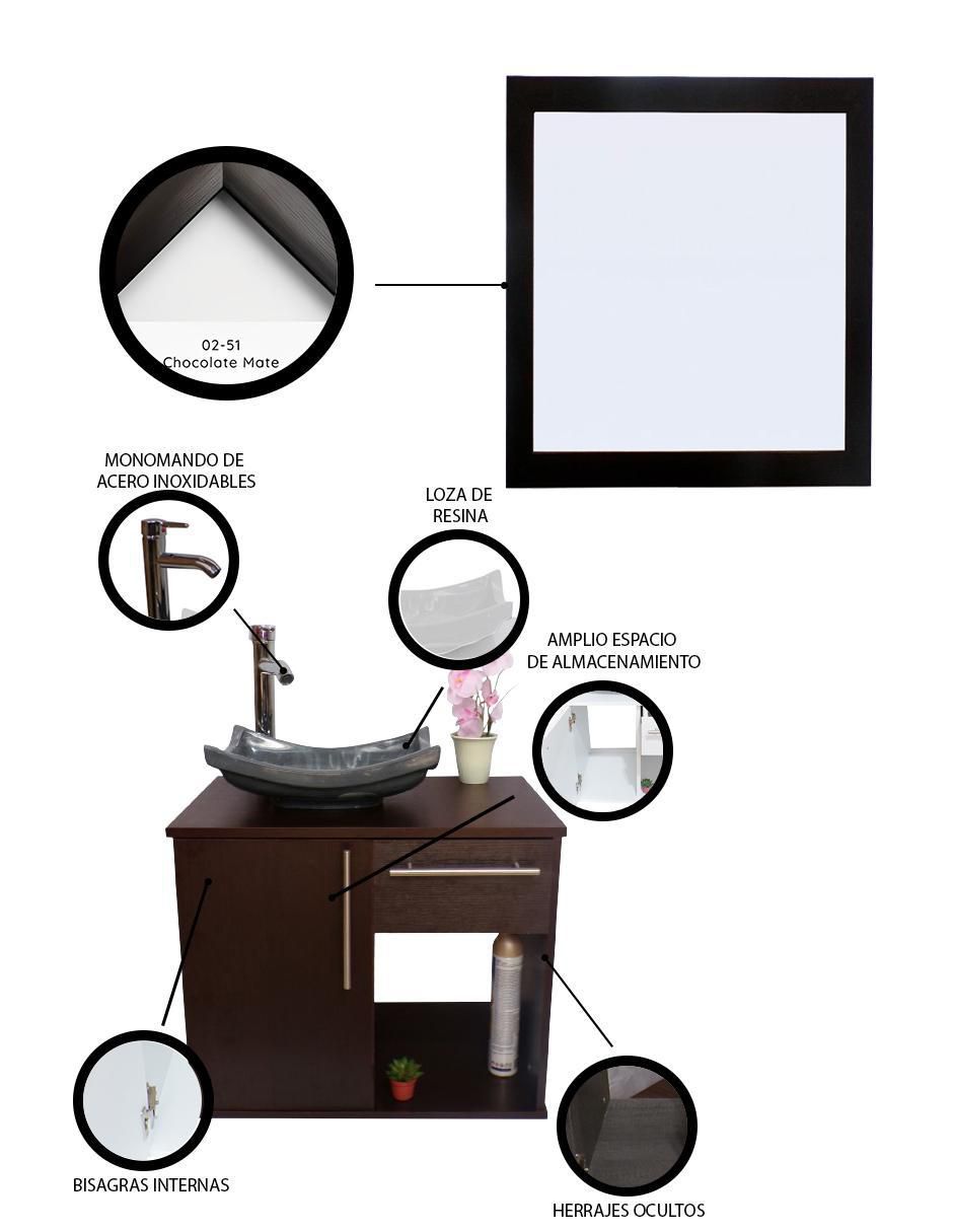 Mueble para baño Soleura de MDF armable 3
