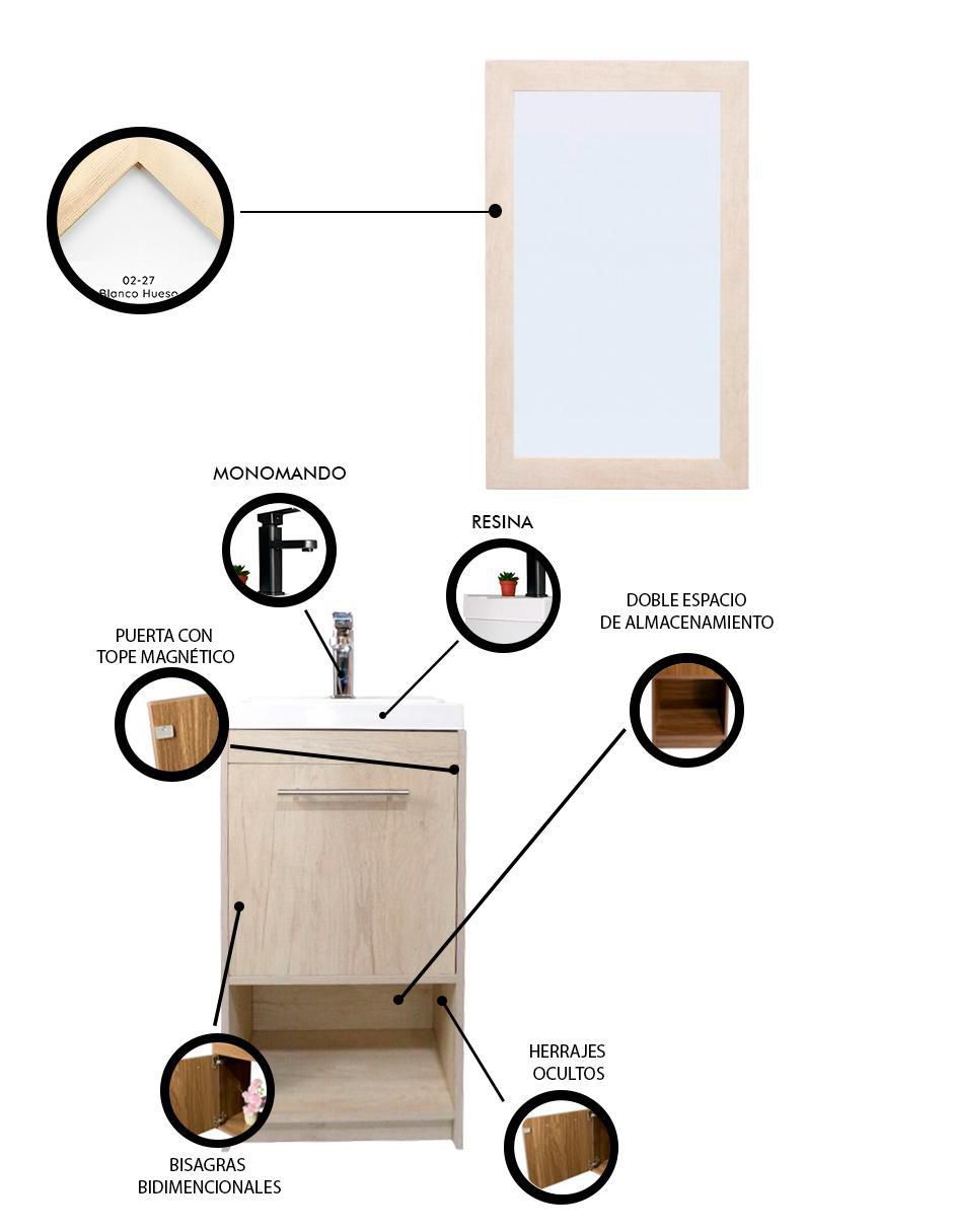 Mueble para baño Decomobil Pattani de MDF