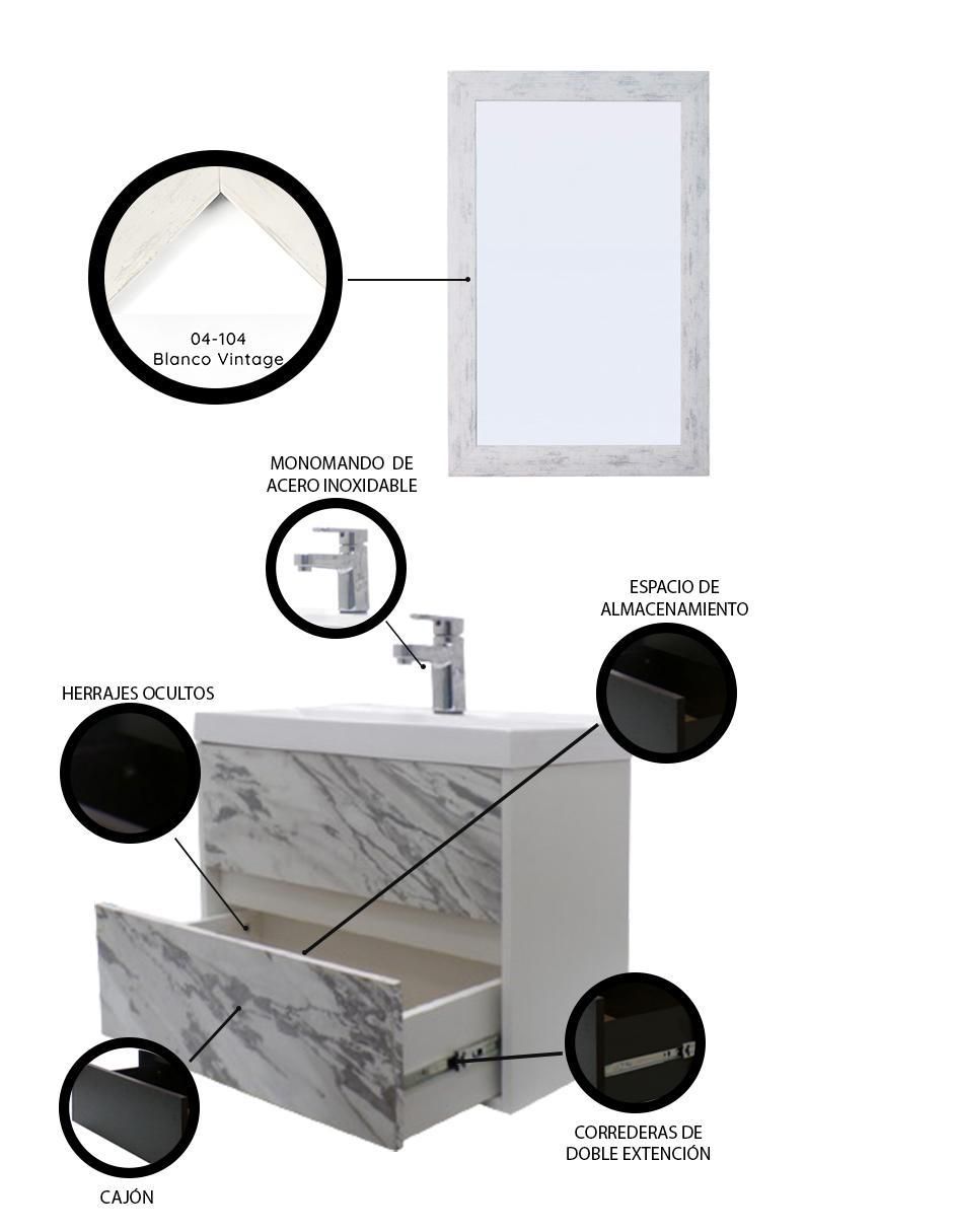 Mueble para baño Sion de MDF armable 3