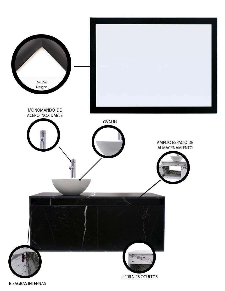 Mueble para baño Nyon de MDF armable 4