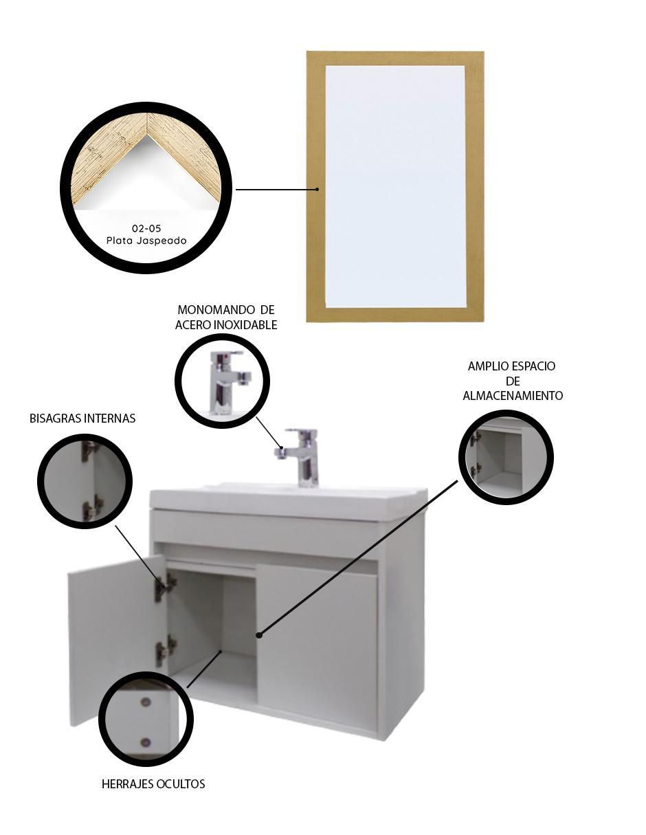 Mueble para baño Piha de MDF armable 4