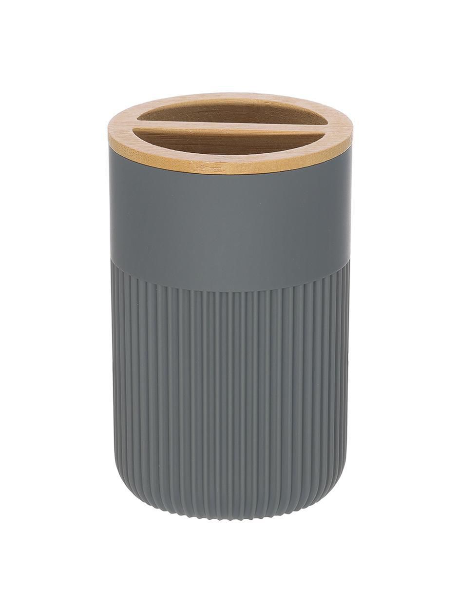 Vaso de baño de bambú