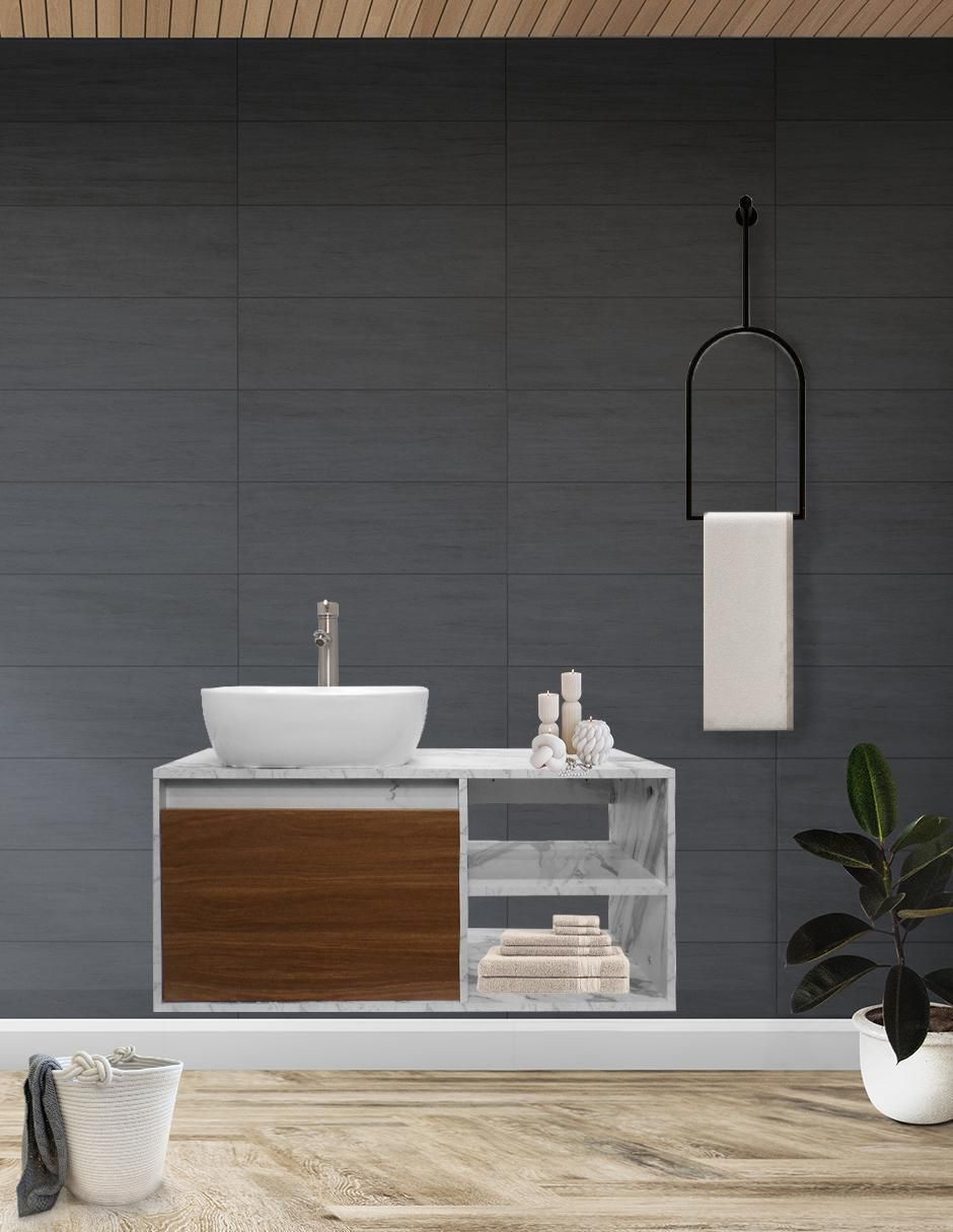 Mueble para baño Marbella de MDF armable 3