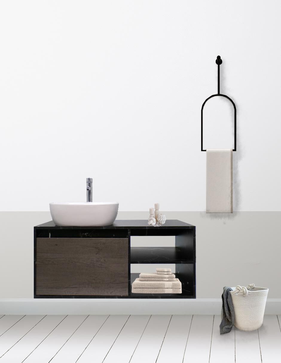 Mueble para baño Decomobil Marbella de MDF armable