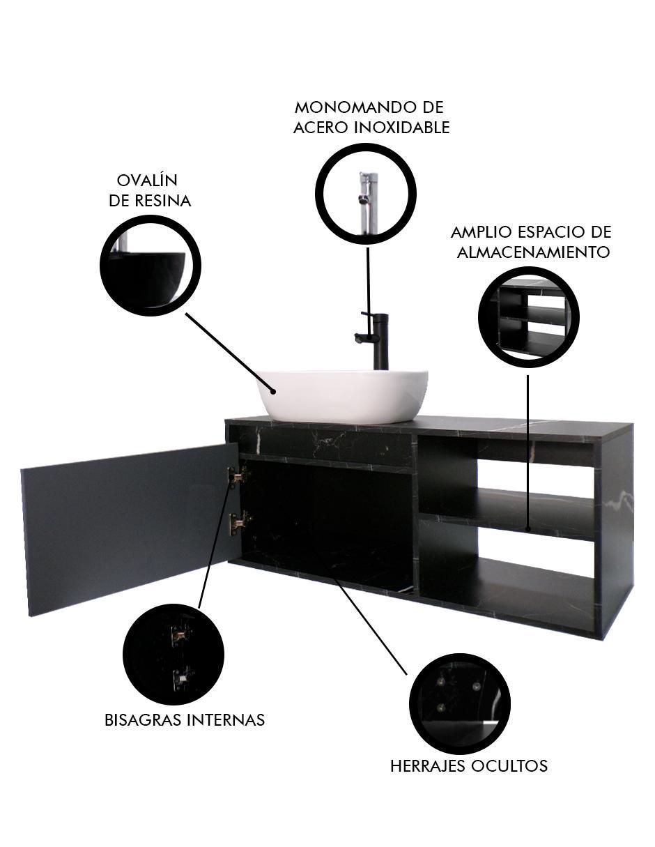 Mueble para baño Decomobil Odin de MDF armable