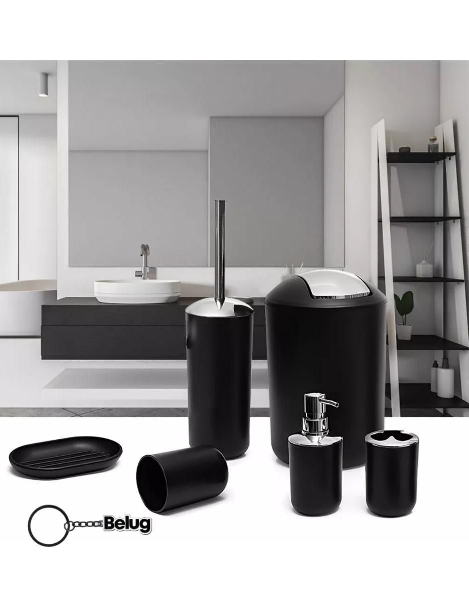Juego de accesorios para baño 7 piezas
