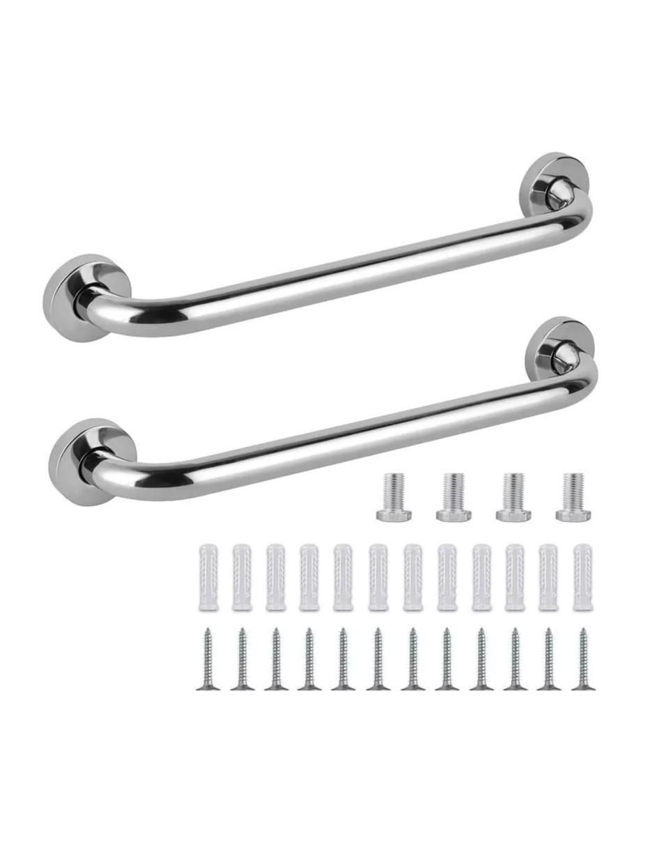 Juego de accesorios para baño de acero inoxidable 2 piezas