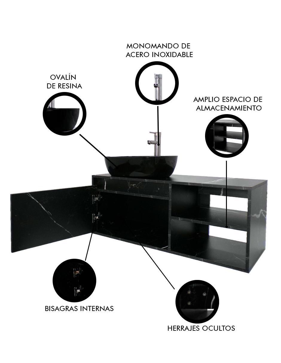 Mueble para baño Marbella de MDF armable 5