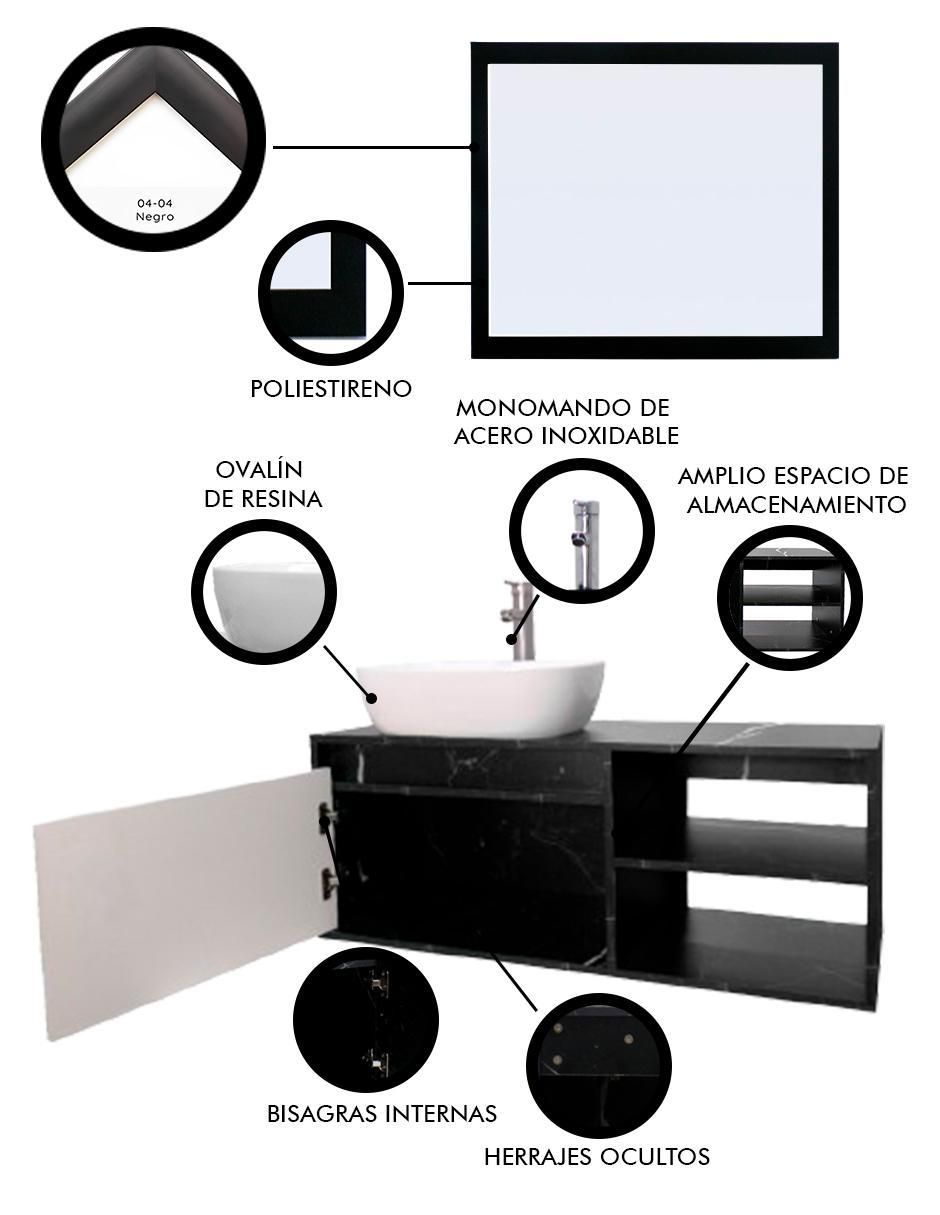 Mueble para baño Odin de MDF armable 2