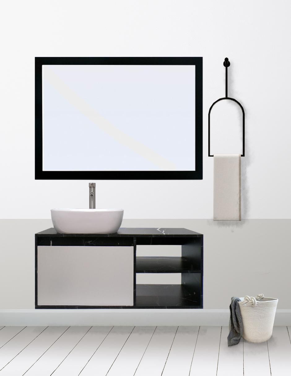 Mueble para baño Odin de MDF armable 3