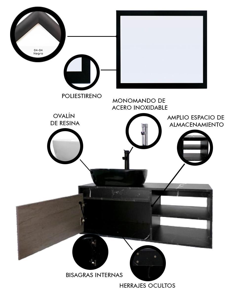 Mueble para baño Odin de MDF armable 2