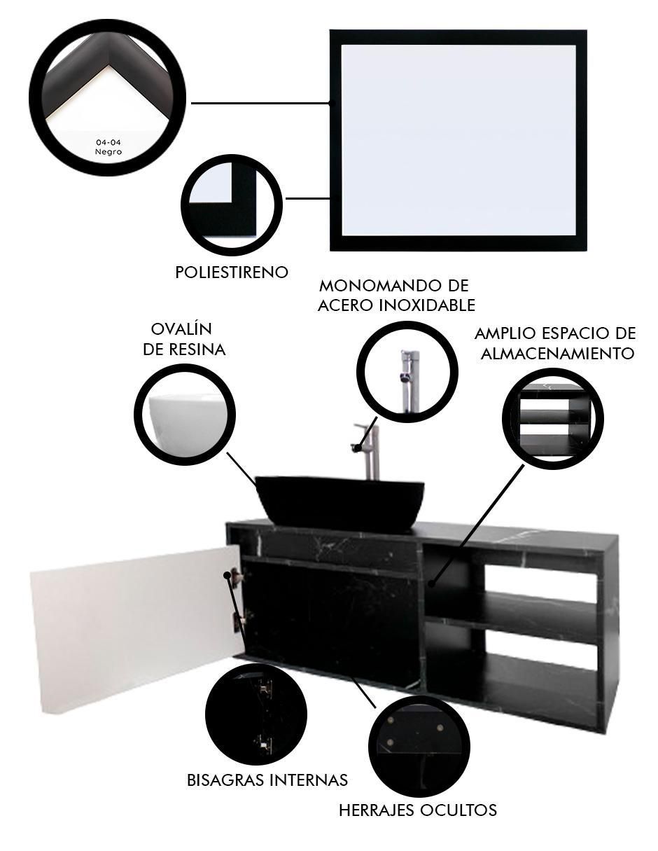 Mueble para baño Odin de MDF armable 2