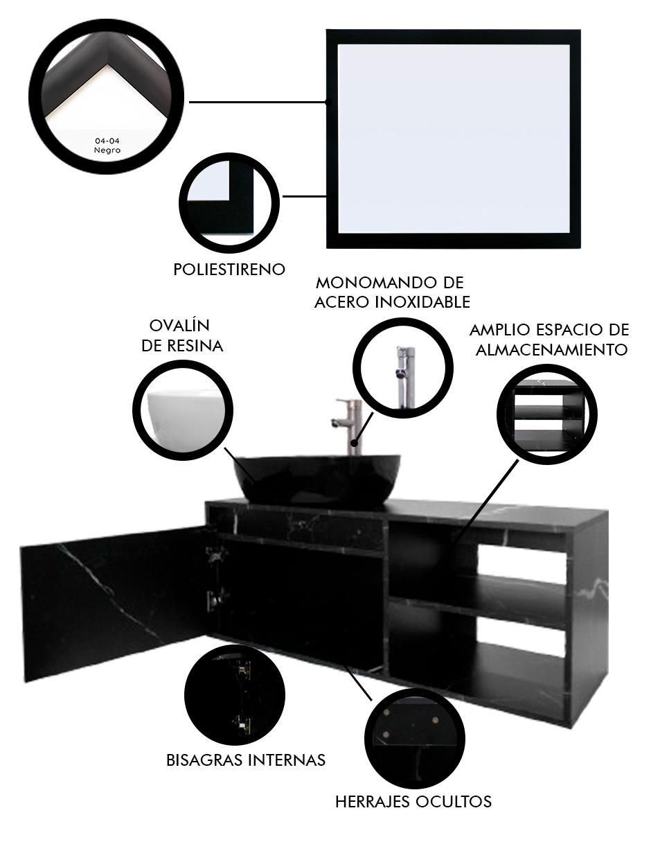 Mueble para baño Decomobil Odin de MDF armable