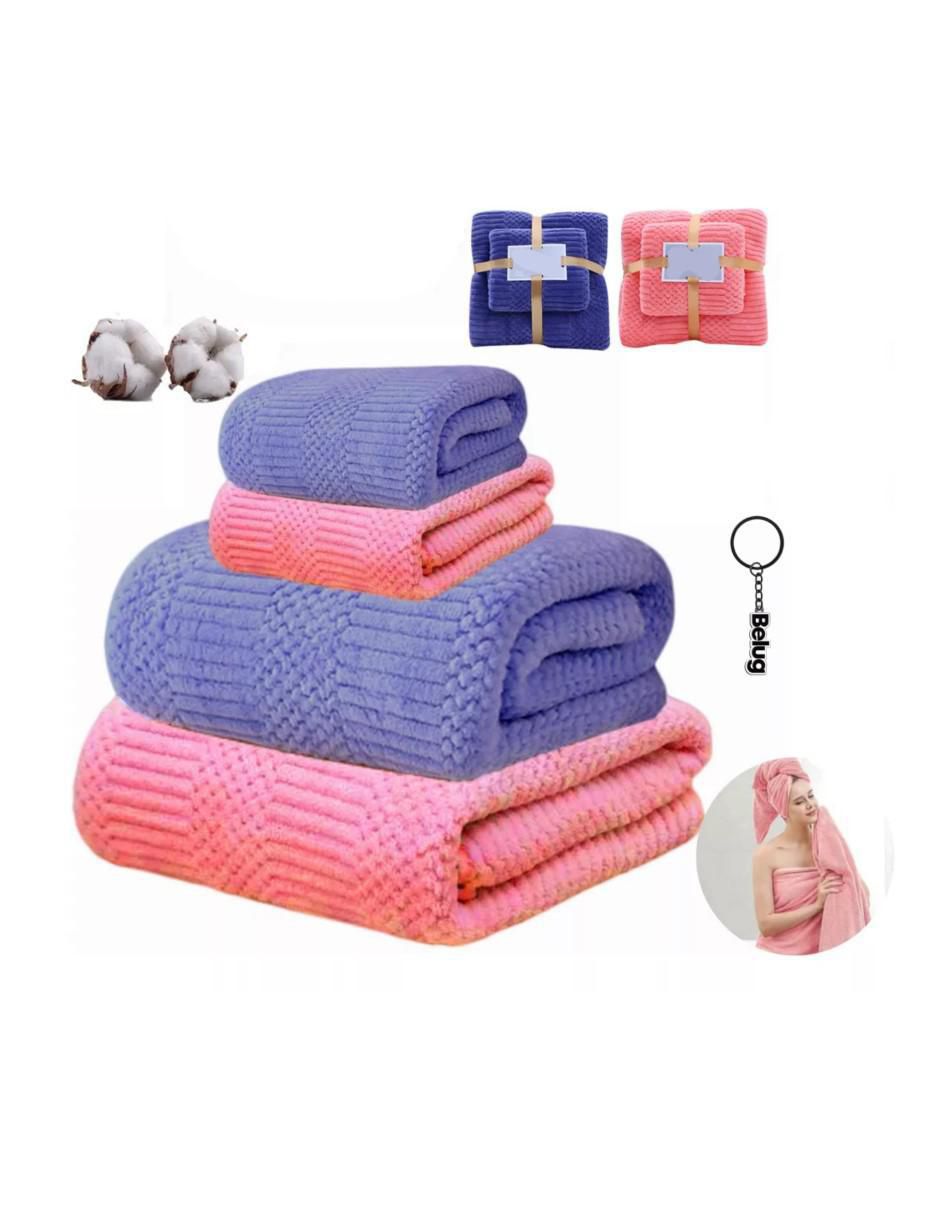Set de toallas de microfibra 2