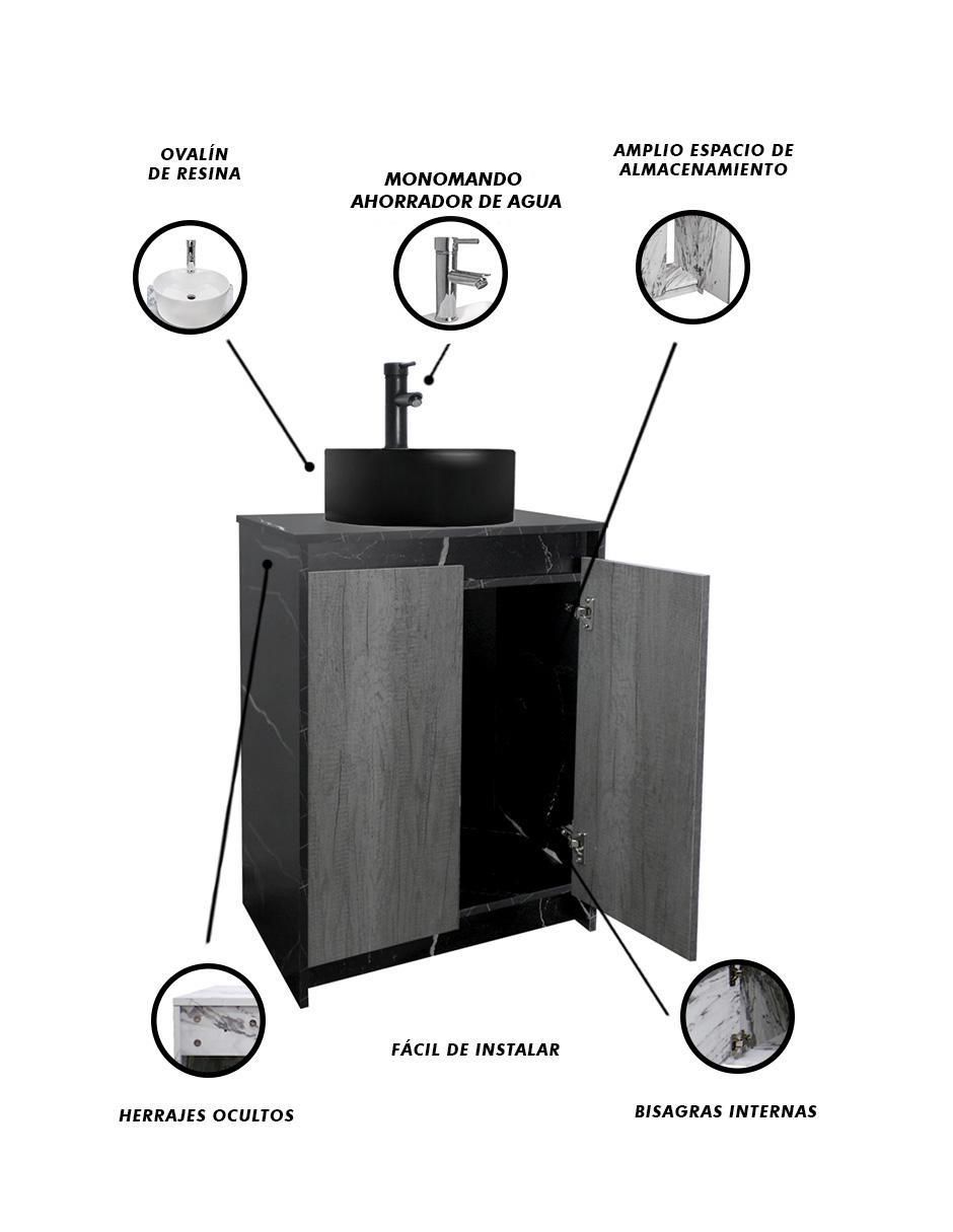 Mueble para baño Decomobil Varenna de MDF armable